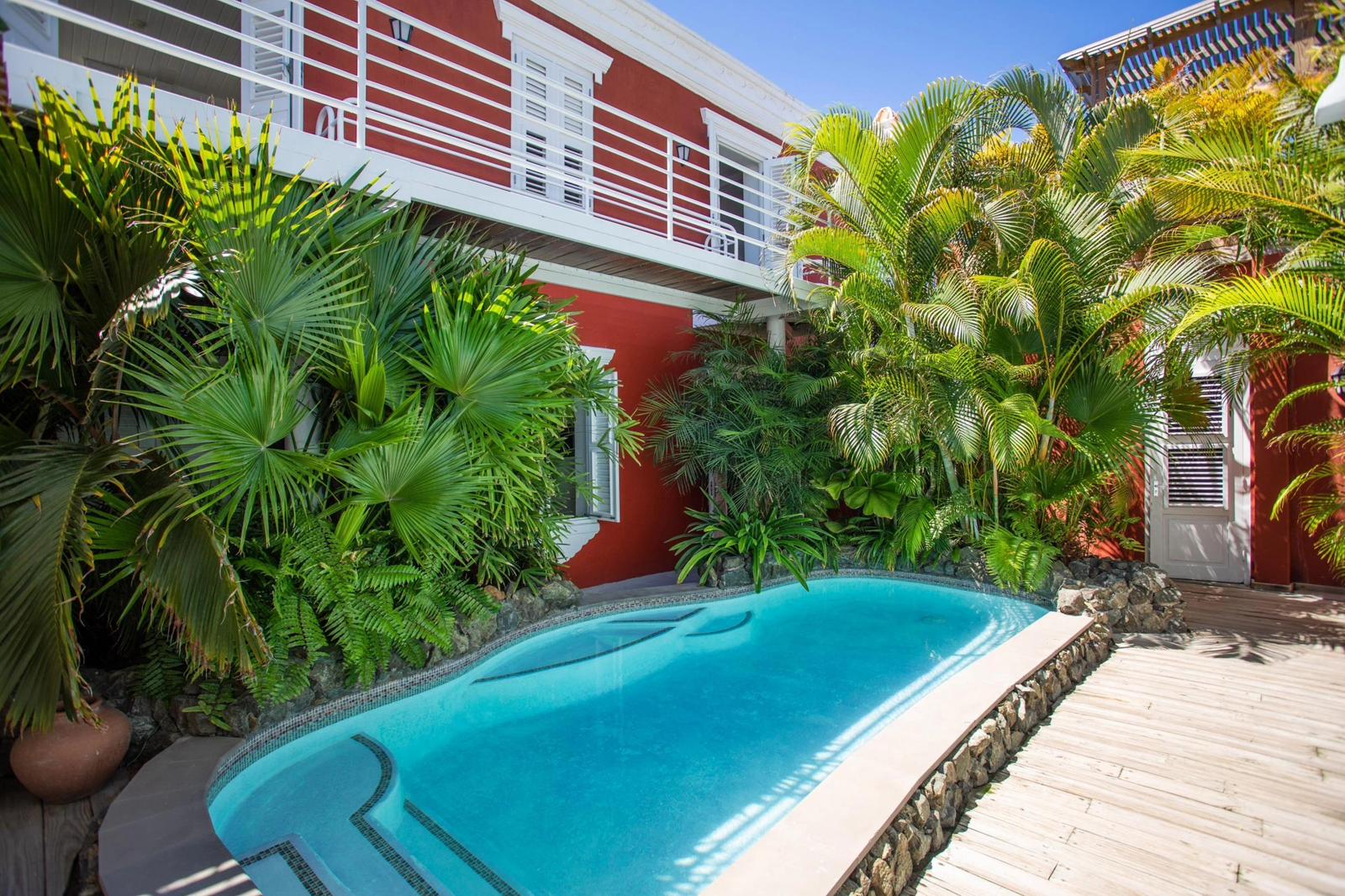 Appartement Kas di Laman met zwembad op Curacao