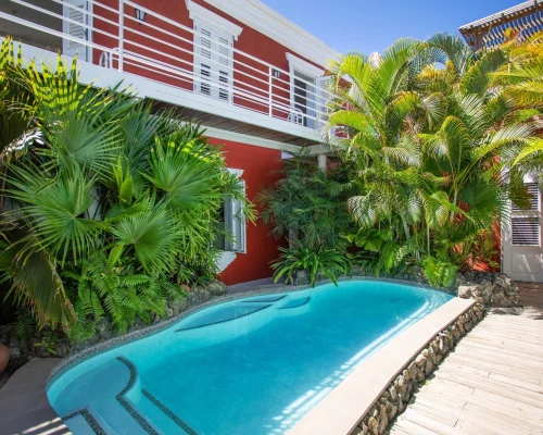 Appartement Kas di Laman met zwembad op Curacao